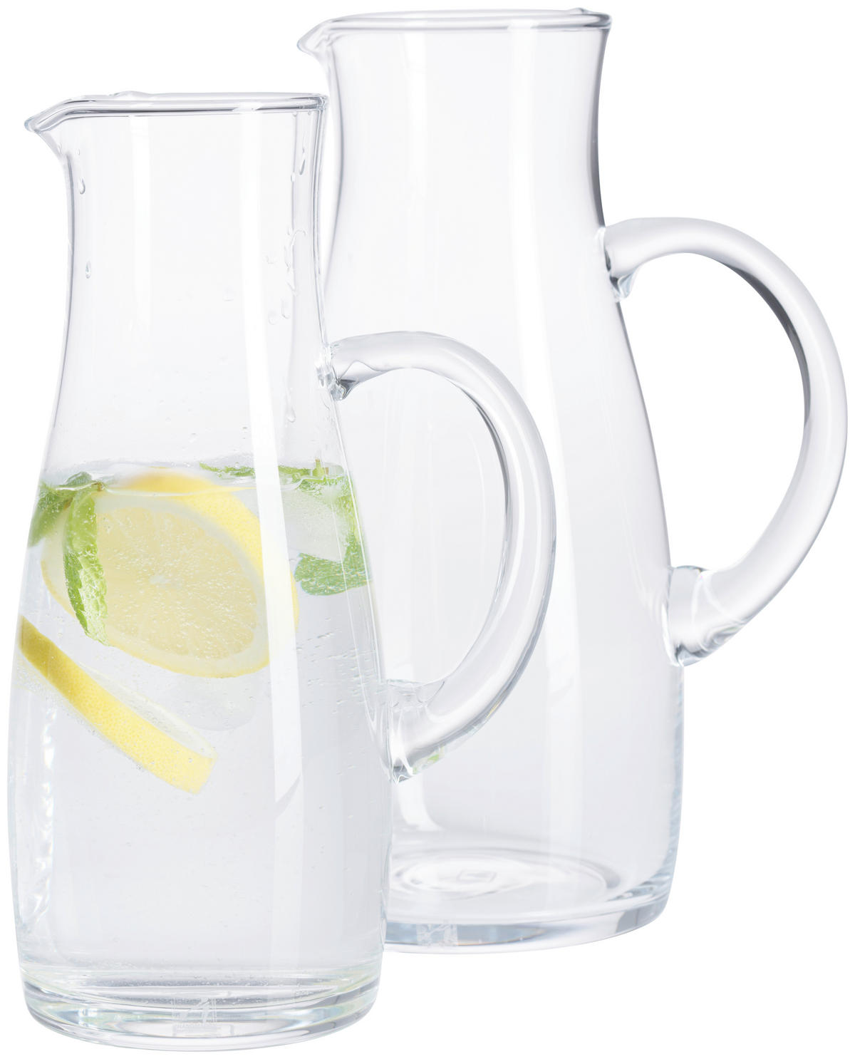 GLASKRUG  1,65 L   - Transparent, Basics, Glas (26/11,5/11,5cm) - Leonardo
