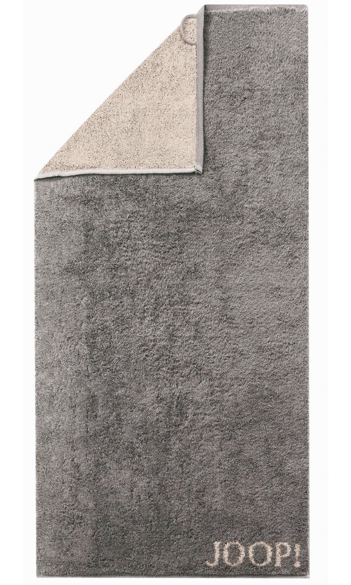 SAUNATUCH CLASSIC DOUBLEFACE Graphitfarben  - Graphitfarben, Basics, Textil (80/200cm) - Joop!