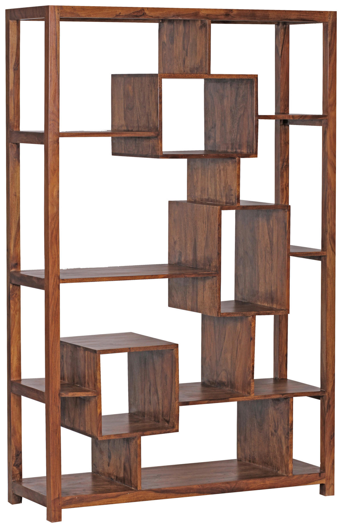 SOBNA PREGRADA 115/180/40 cm barve indijskega rožnega lesa  - barve indijskega rožnega lesa, Design, les (115/180/40cm) - MID.YOU