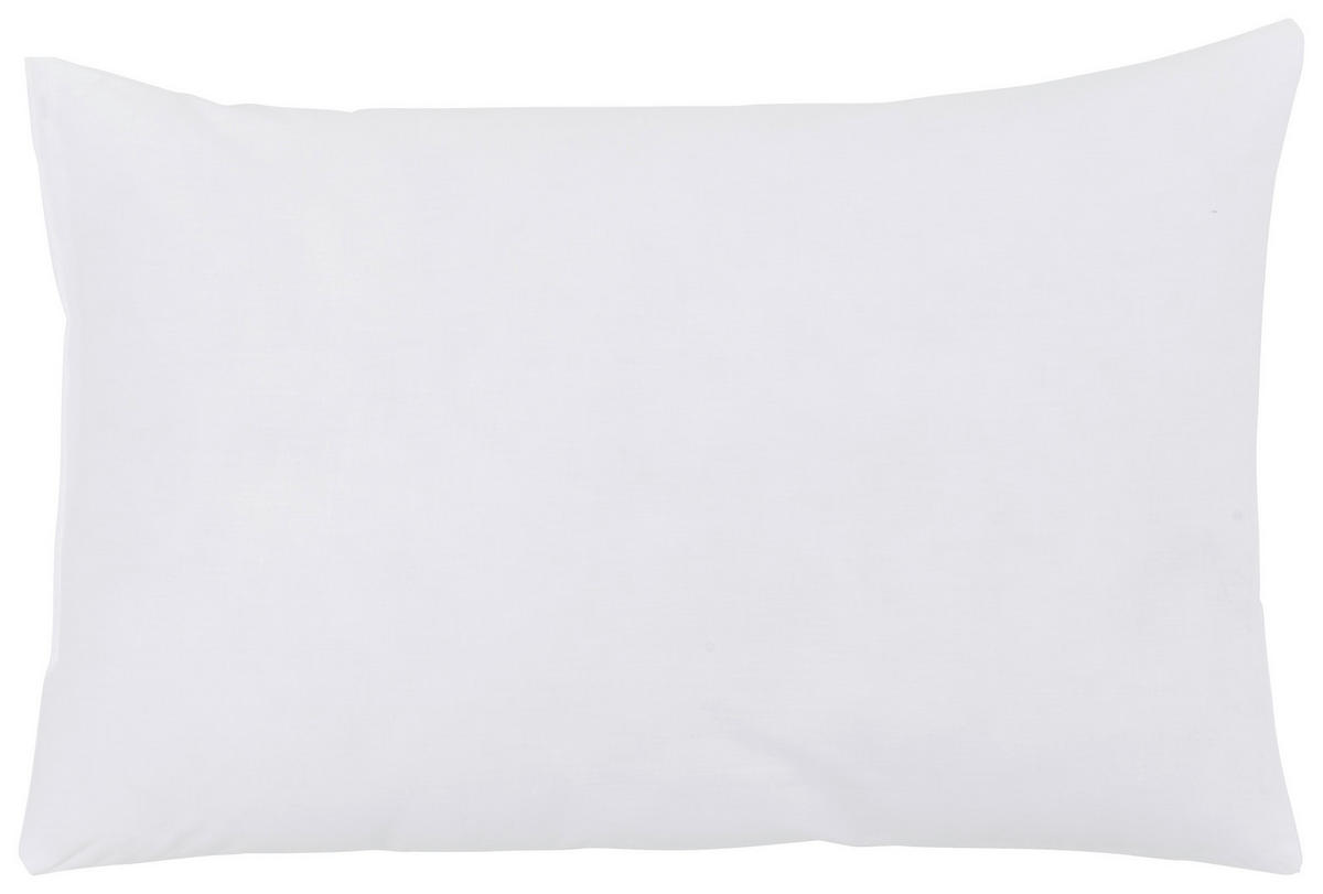 VÝPLŇOVÝ VANKÚŠ 40/60 cm - biela, Basics, textil (40/60cm) - Boxxx