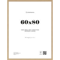 BILDERRAHMEN Eichefarben  - Eichefarben, Basics, Holzwerkstoff (63,5/83,5/2,5cm)