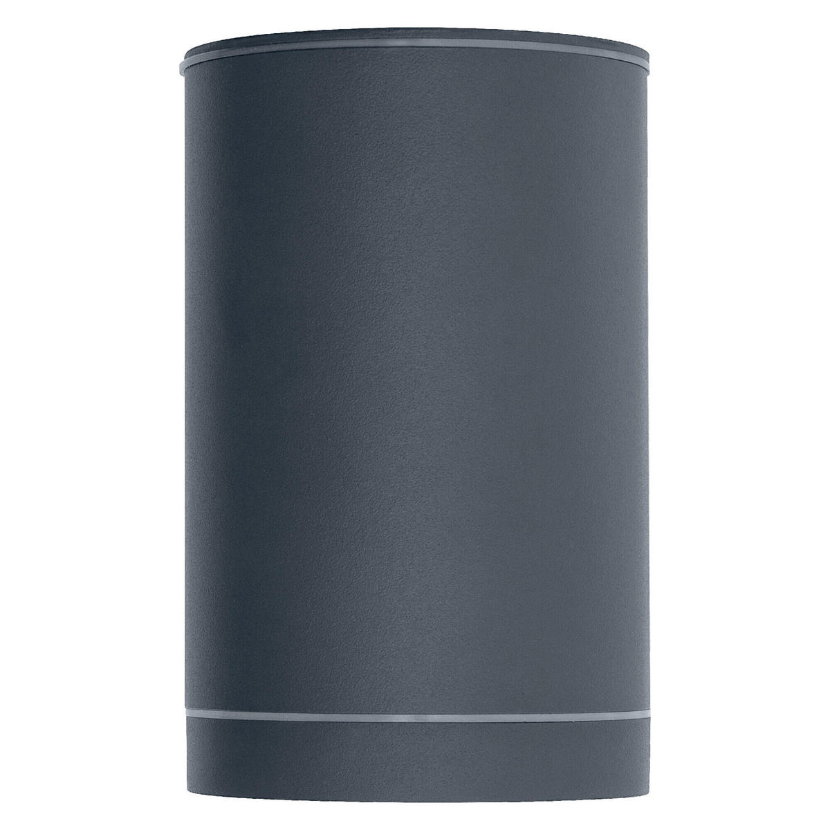 AUßENLEUCHTE 10,4/9,2/14,6 cm   - Dunkelgrau, Basics, Glas/Metall (10,4/9,2/14,6cm) - Osram