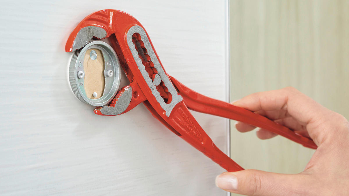 TOILETTENPAPIERHALTER - Chromfarben, Trend, Metall (14/10/5cm) - Tesa