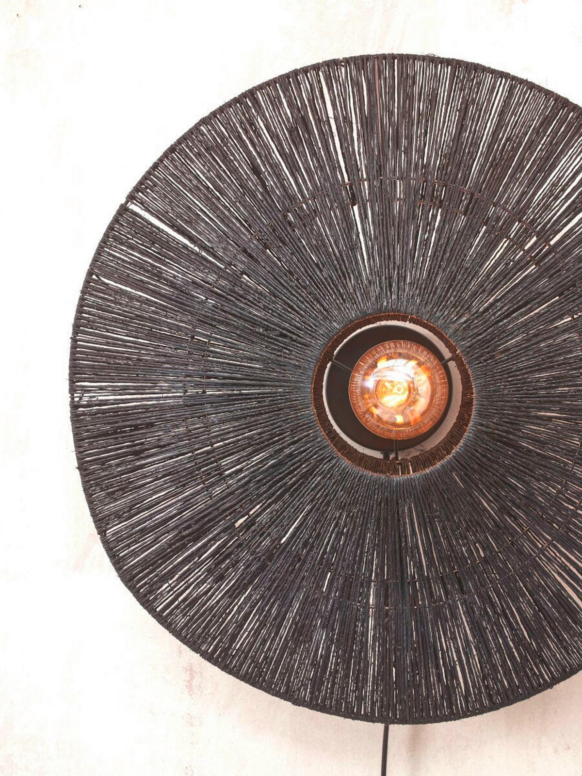 WANDLEUCHTE GOOD&MOJO  12/40/40 cm   - Schwarz, Trend (12/40/40cm) - Good & Mojo