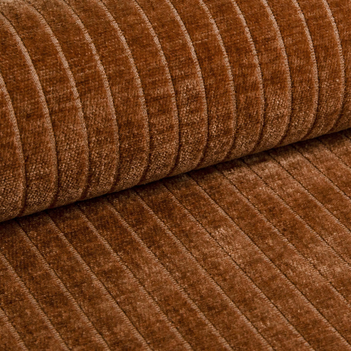 SCHLAFSOFA in Flachgewebe Rostfarben  - Rostfarben/Schwarz, Konventionell, Kunststoff/Textil (236/78/114cm) - Carryhome