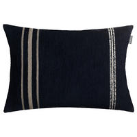 KISSENHÜLLE MR-SQUARE 40/60 cm  - Schwarz/Weiß, Basics, Textil (40/60cm) - Musterring