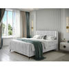 BOXBETT 200/200 cm  in Hellgrau  - Hellgrau/Schwarz, MODERN, Holz/Holzwerkstoff (200/200cm) - MID.YOU