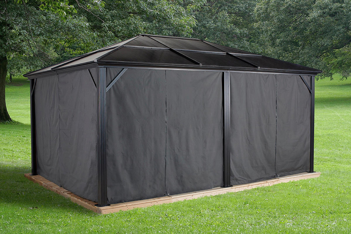 PERGOLA-SEITENTEIL  - Dunkelgrau, Basics, Textil - B&B Italia