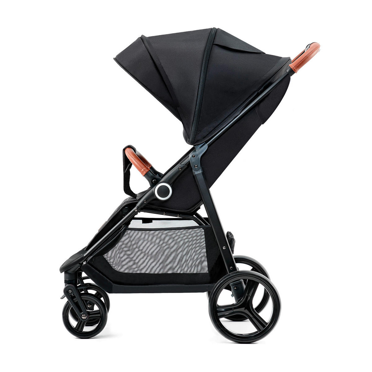 BUGGY Grande Plus  - Schwarz, Basics, Metall (57/106/95cm) - Kinderkraft