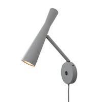 VÄGGLAMPA it's about RoMi 26/10,5/34,5 cm   - ljusgrå, Trend, metall (26/10,5/34,5cm) - It's about Romi