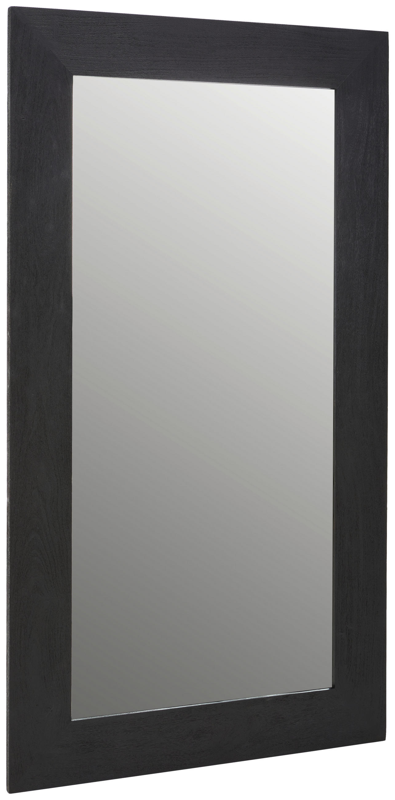 Livetastic Wandspiegel Schwarz 100x180x2.5 cm