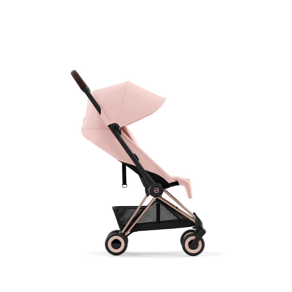 BUGGY Coya  - Hellrosa/Roségold, Basics, Kunststoff/Textil (79/44/105cm) - cybex PLATINUM