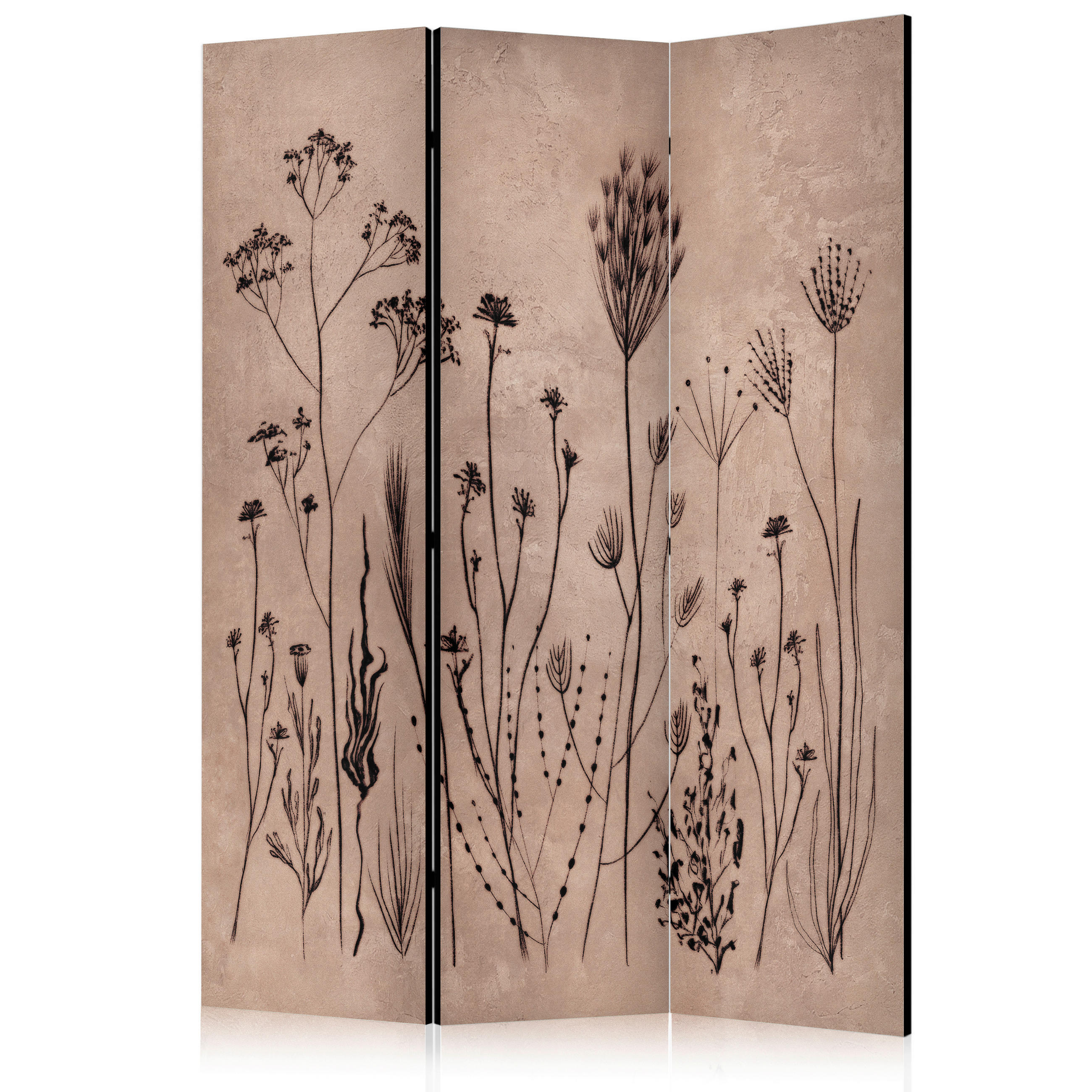 artgeist Paravent Braun, Beige 135x172x3 cm