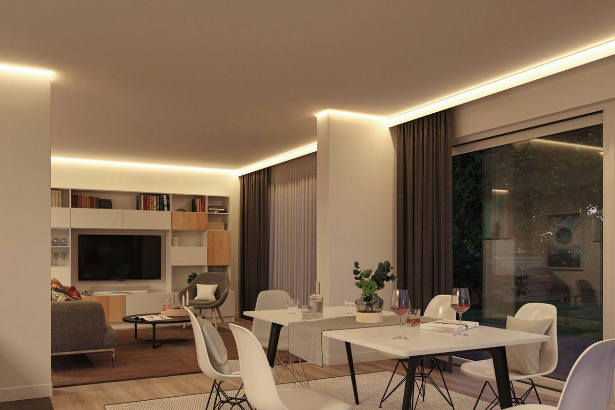 LED-STRIP SimpLED 500 cm   - Weiß, Basics, Kunststoff (500cm) - Paulmann