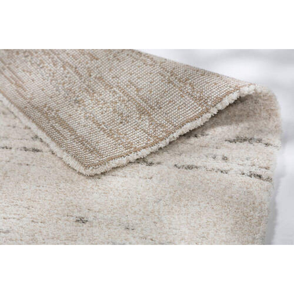 Thumbnail - Schöner Wohnen Webteppich Amaze, Beige, Textil, Uni, rechteckig, 140x200 cm, für Fußbodenheizung geeignet, antistatisch,...
