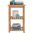 SERVIERWAGEN Buche massiv Buchefarben  - Buchefarben, Trend, Holz/Kunststoff (53/85/46cm) - Carryhome