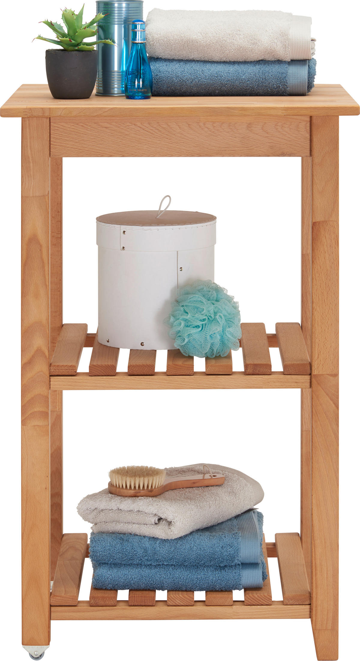 SERVIERWAGEN in Buchefarben  - Buchefarben, Trend, Holz/Kunststoff (53/85/46cm) - Boxxx