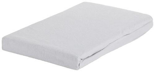SPANNBETTTUCH Zermatt Biber  - Silberfarben, KONVENTIONELL, Textil (100/200cm) - Esposa