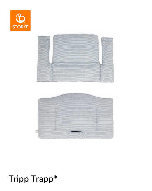 HOCHSTUHLEINLAGE Tripp Trapp Classic Cushion  - Blau, Basics, Textil (28/21/7cm) - Stokke