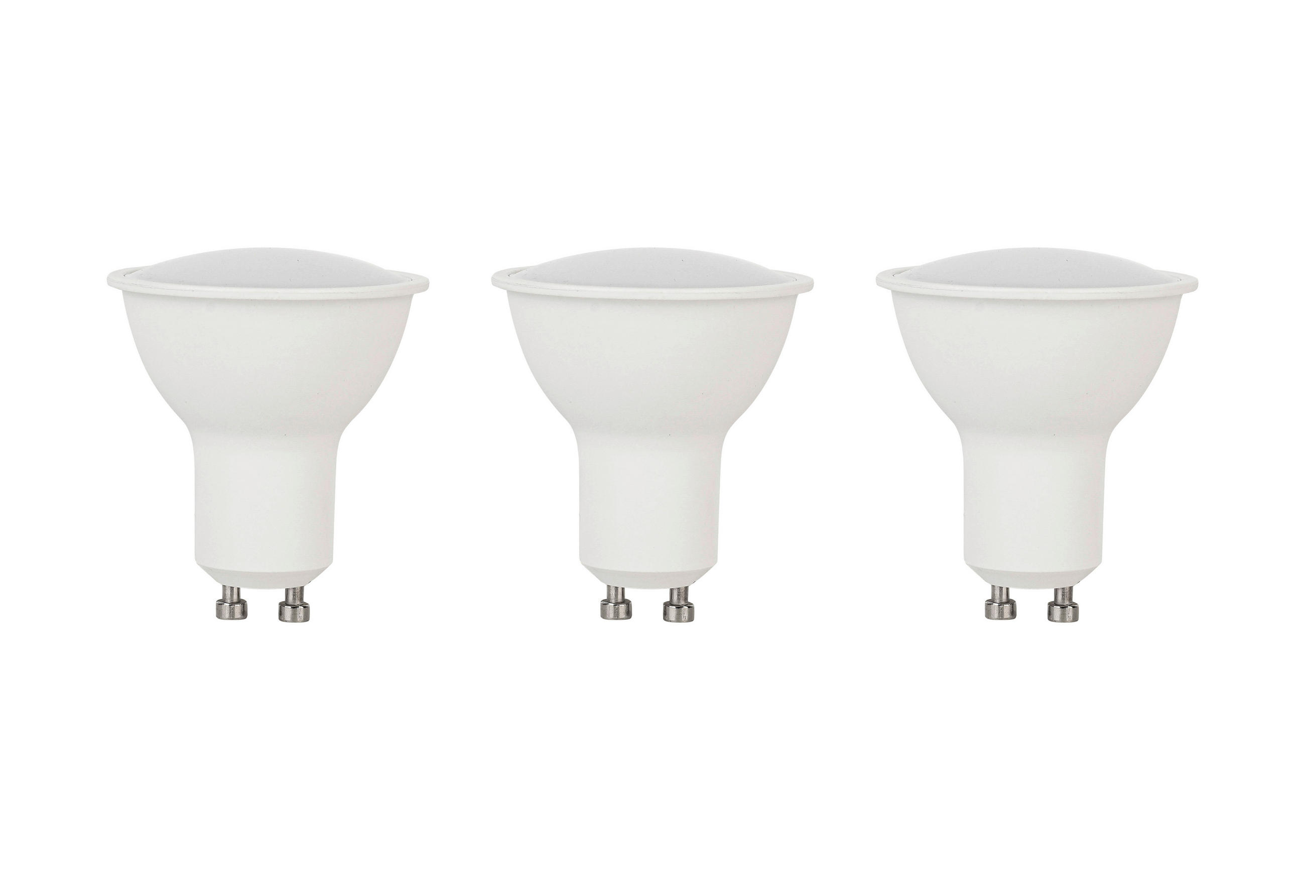 LED-LEUCHTMITTEL   GU10 4,9 W  - Weiß, Basics, Kunststoff/Metall (5/5,7cm) - Boxxx