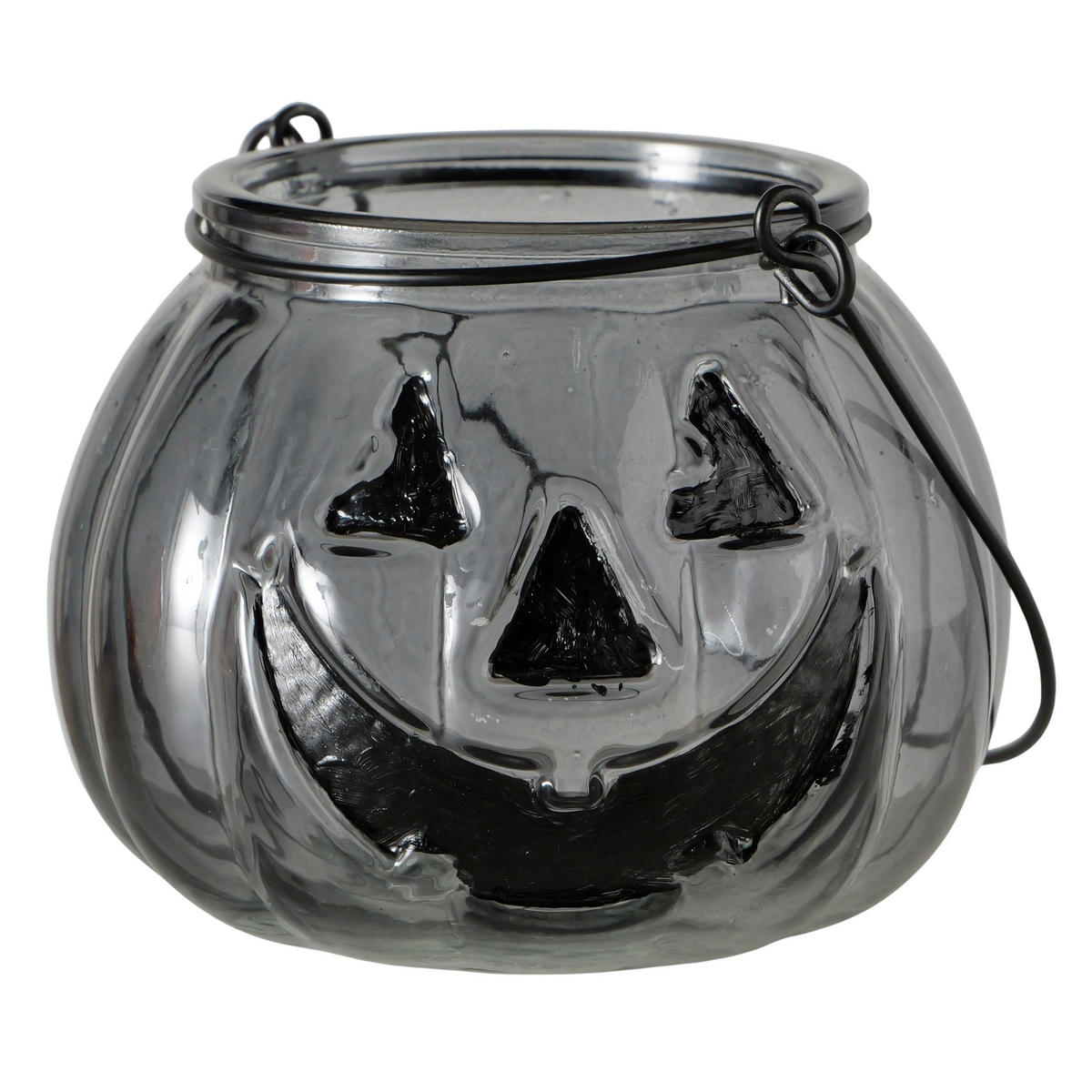 WINDLICHT - Orange/Grau, LIFESTYLE, Glas (9,5/8cm)