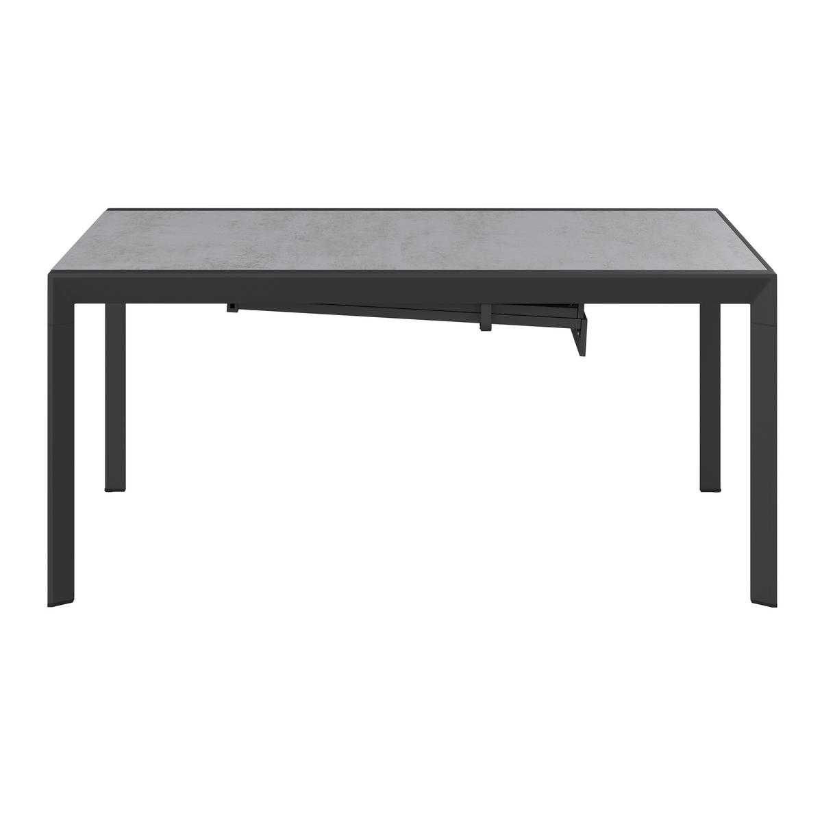 LOUNGETISCH  - Anthrazit/Grau, Design, Glas/Metall (149/97-149/68cm) - Dieter Knoll