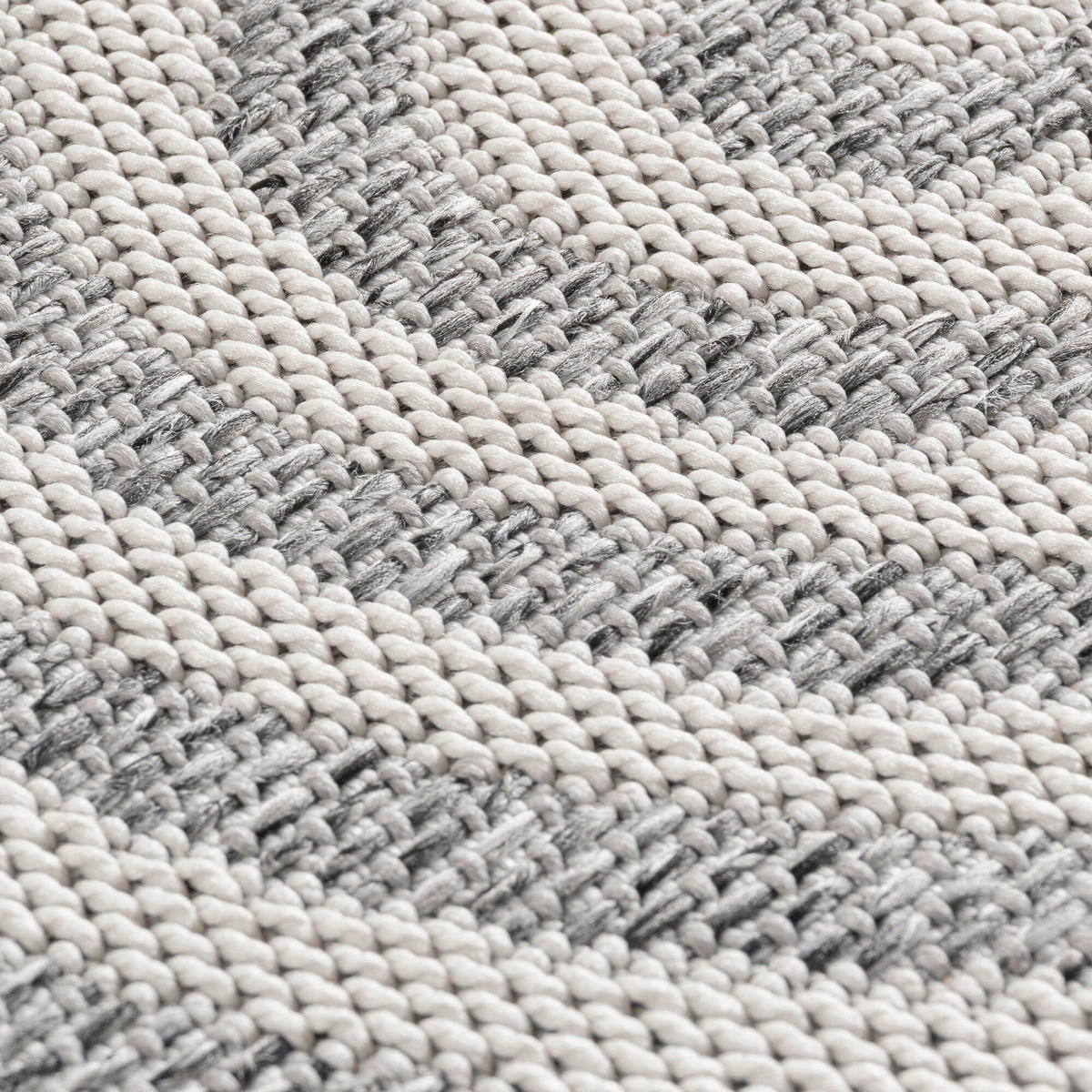 OUTDOORTEPPICH für Terrasse und Balkon 120/170 cm DESERT Grau  - Grau, Design, Textil (120/170cm) - Ayyildiz 
