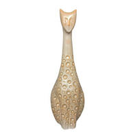 Sculptură - culoare natur, Trend, ceramică (12,5/11,5/37,5cm)