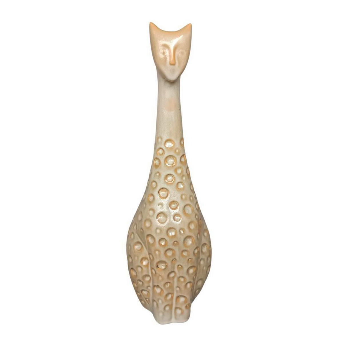 Sculptură - culoare natur, Trend, ceramică (12,5/11,5/37,5cm)