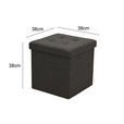 SITZBOX  - Braun, Design, Textil (38/38/38cm) - Carryhome