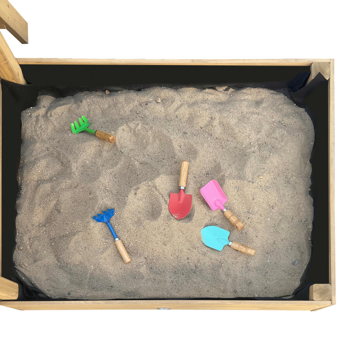 HRACÍ VĚŽ - limetková/hnědá, Basics, dřevo/plast (208,7/88/215cm) - Ambia Garden