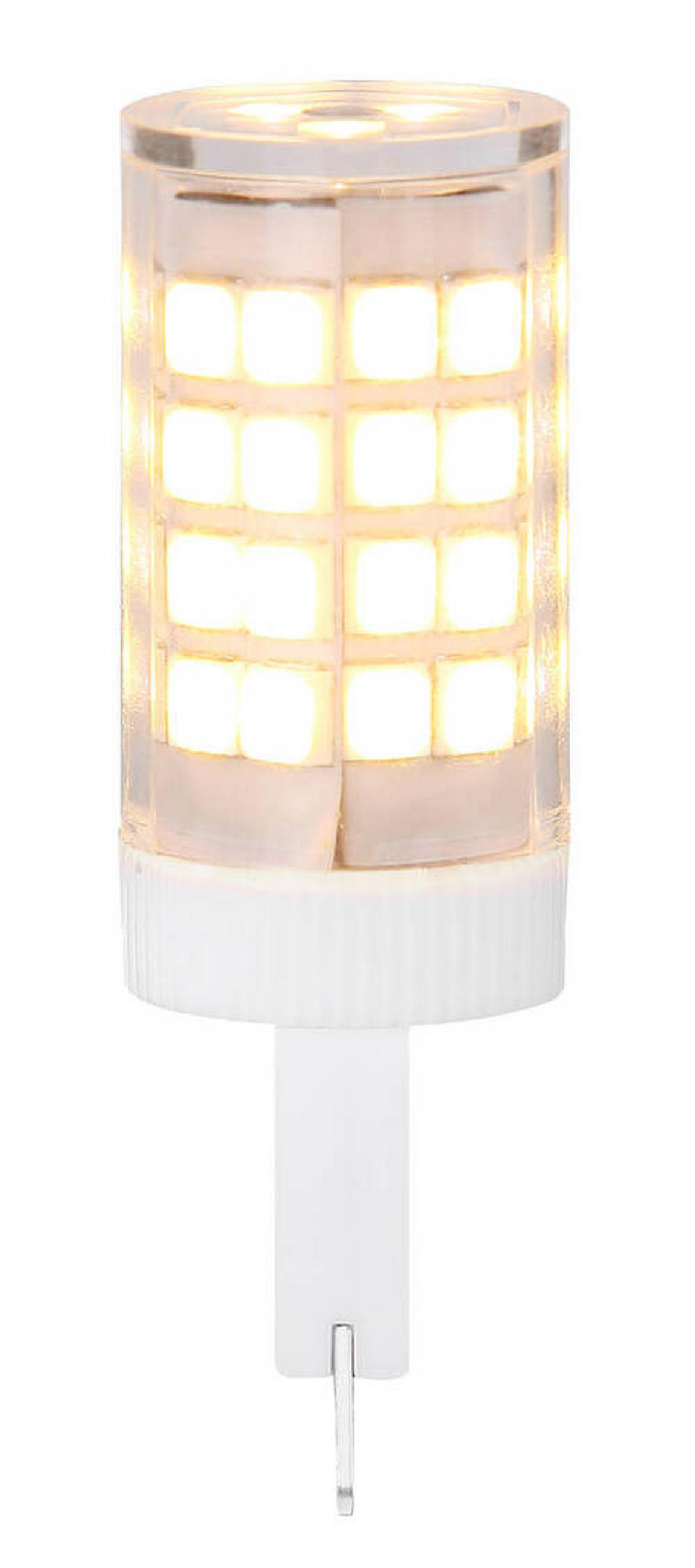 LED-GOLVLAMPA 33/122 cm    - klar/svart, Design, metall/glas (33/122cm) - Globo