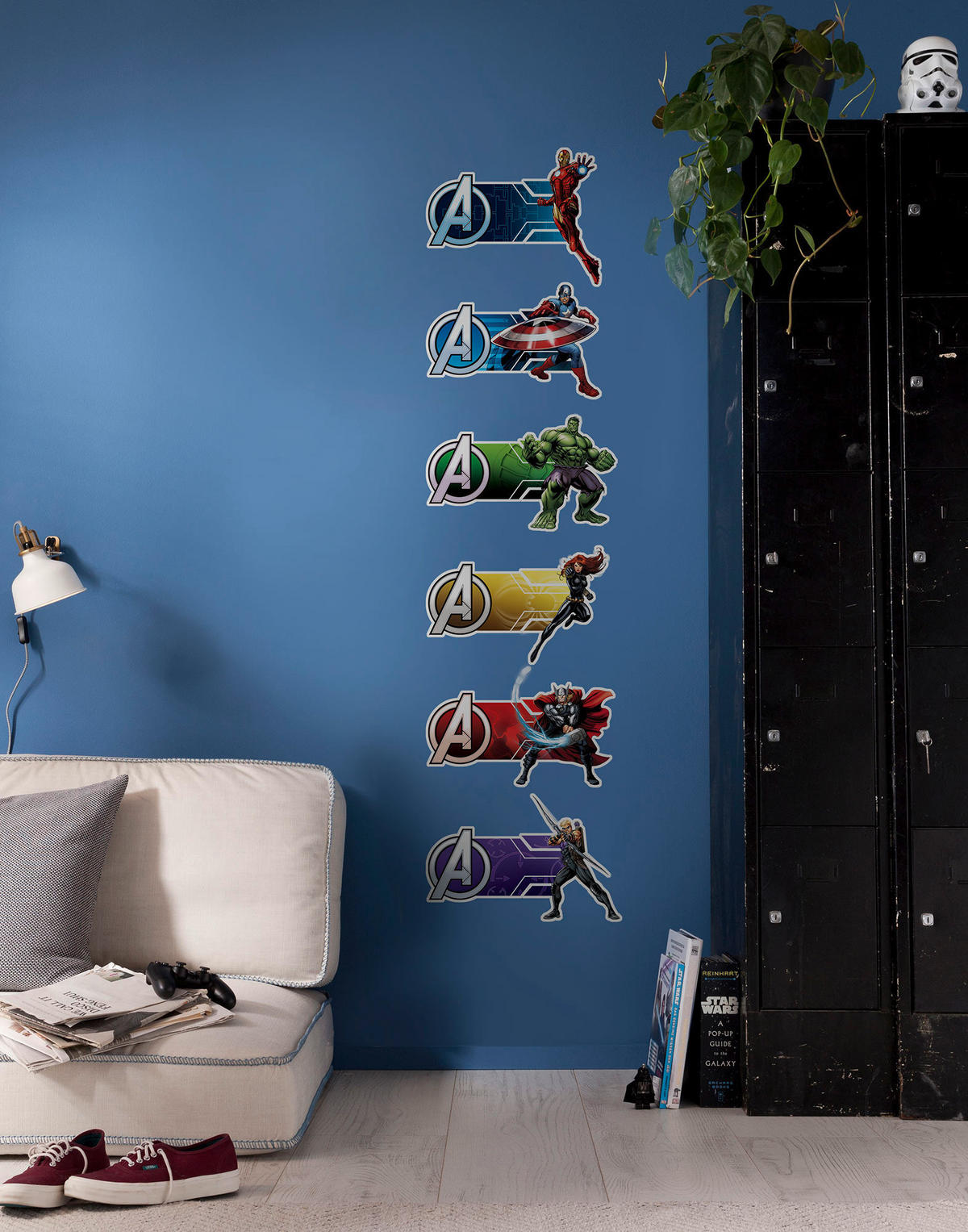 WANDTATTOO 100/70 cm     - Multicolor, Basics, Kunststoff (100/70cm) - Komar