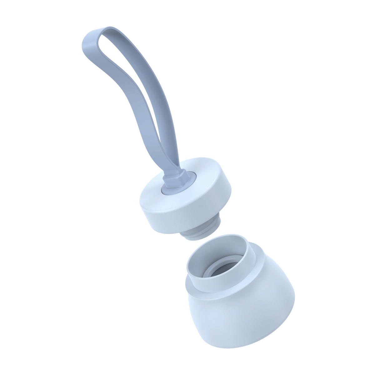 ISOLIERFLASCHE beYou 0,7L L  - Pastellblau, Basics, Metall (7,4/7,4/29,5cm) - Emsa