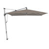AMPELSCHIRM 400x300 cm  - Taupe/Anthrazit, Basics, Textil/Metall (400/300cm) - Glatz