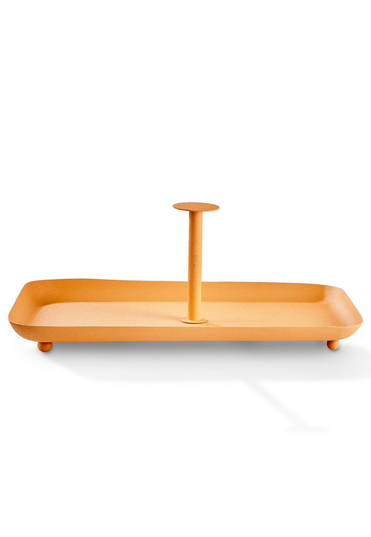 ETAGERE 2-stöckig - Greige/Orange, Basics, Metall (32/18,5/12cm) - FYNCH-HATTON