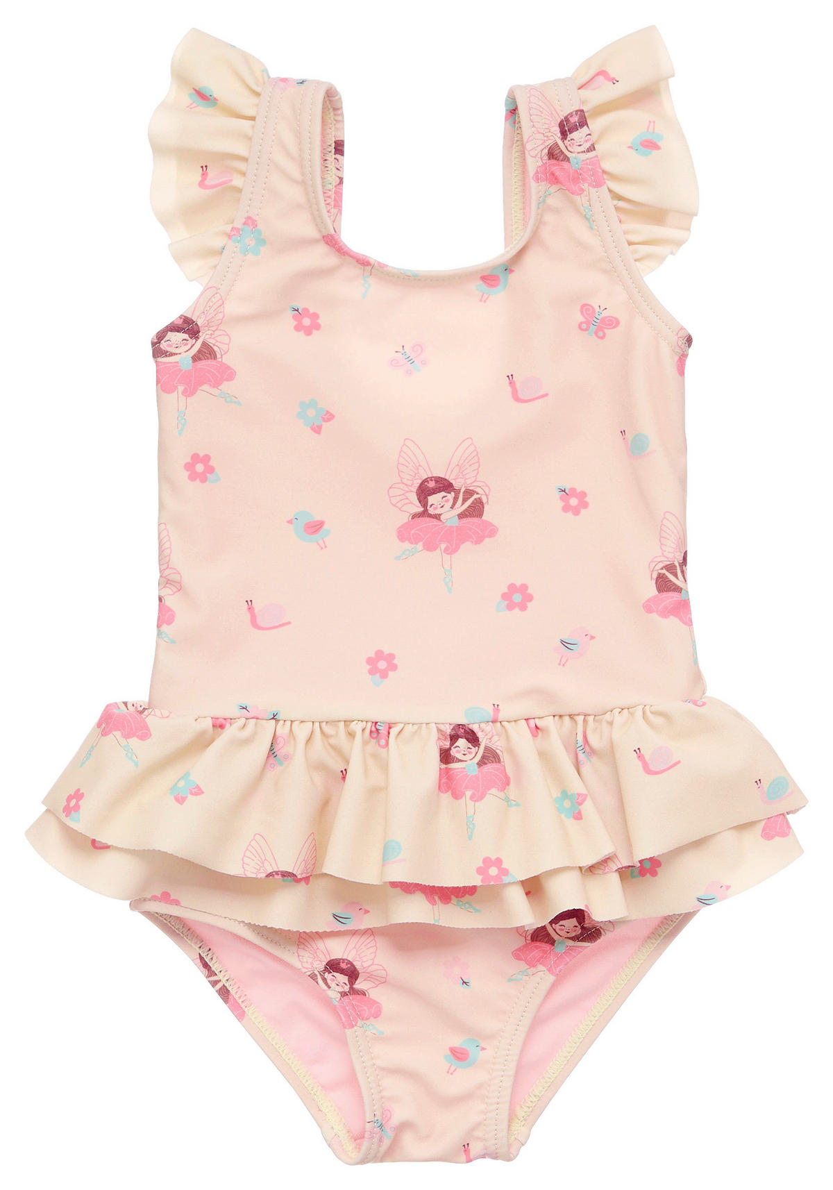 BADEANZUG - Creme, Basics, Textil (86/92null) - Patinio