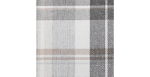 OHRENSESSEL in Webstoff Schwarz, Silberfarben, Weiß, Beige - Beige/Silberfarben, ROMANTIK / LANDHAUS, Holz/Textil (82/102/82cm) - Novel