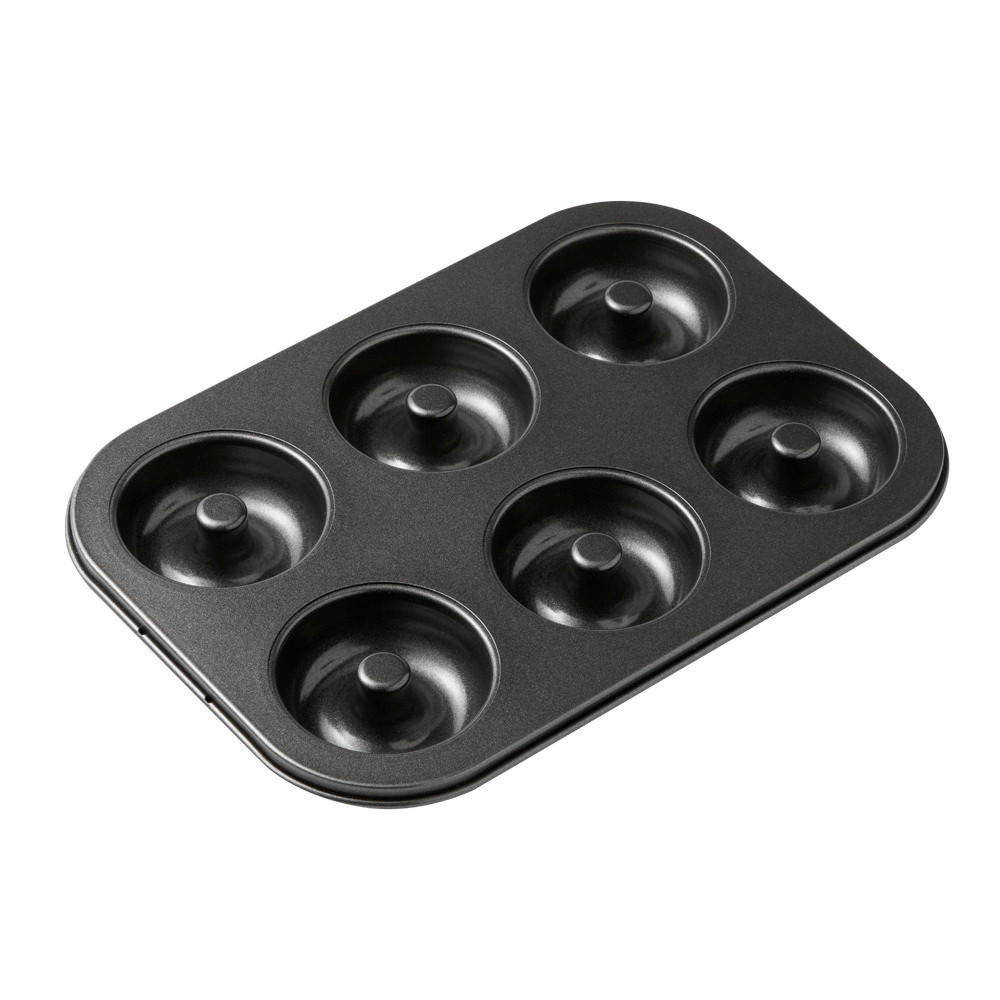 SÜTŐFORMA - fekete, fém - Metaltex