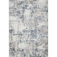 WEBTEPPICH 80/150 cm Sorrent Blau, Grau, Silberfarben  - Blau/Silberfarben, Design, Textil (80/150cm) - Novel