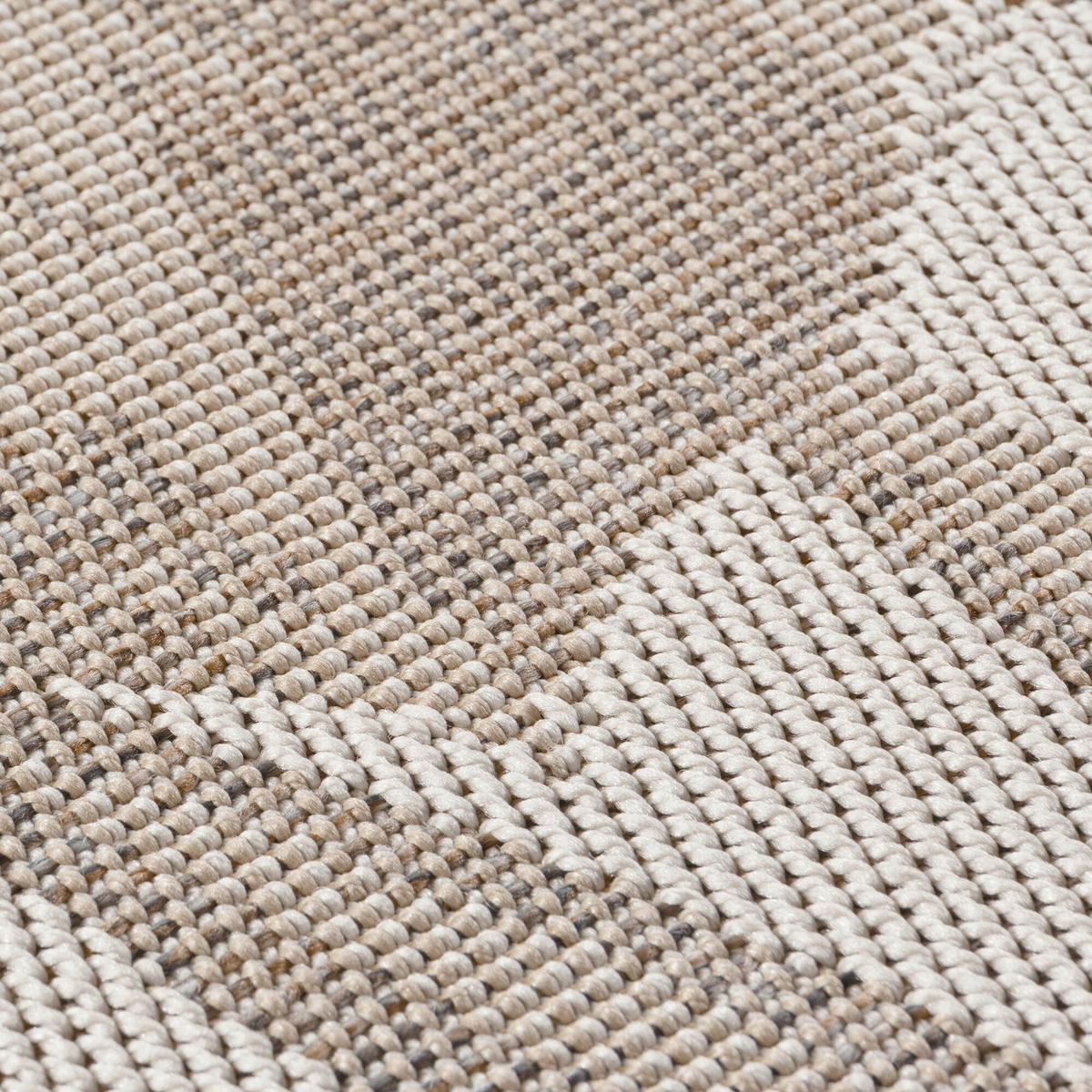 OUTDOORTEPPICH  Wohnzimmer 200 cm Desert Beige rund  - Beige, Design, Textil (200cm) - Ayyildiz 