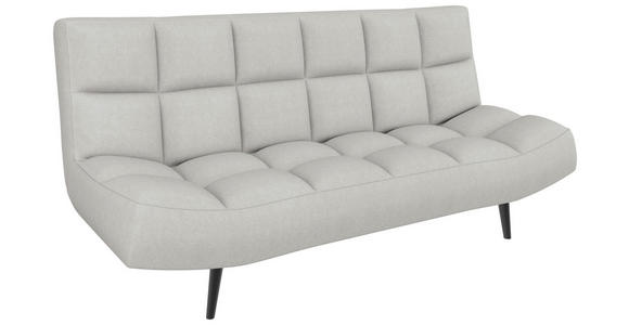 SCHLAFSOFA  in Mikrofaser Naturfarben  - Schwarz/Naturfarben, KONVENTIONELL, Holz/Textil (197/85/92cm) - Carryhome