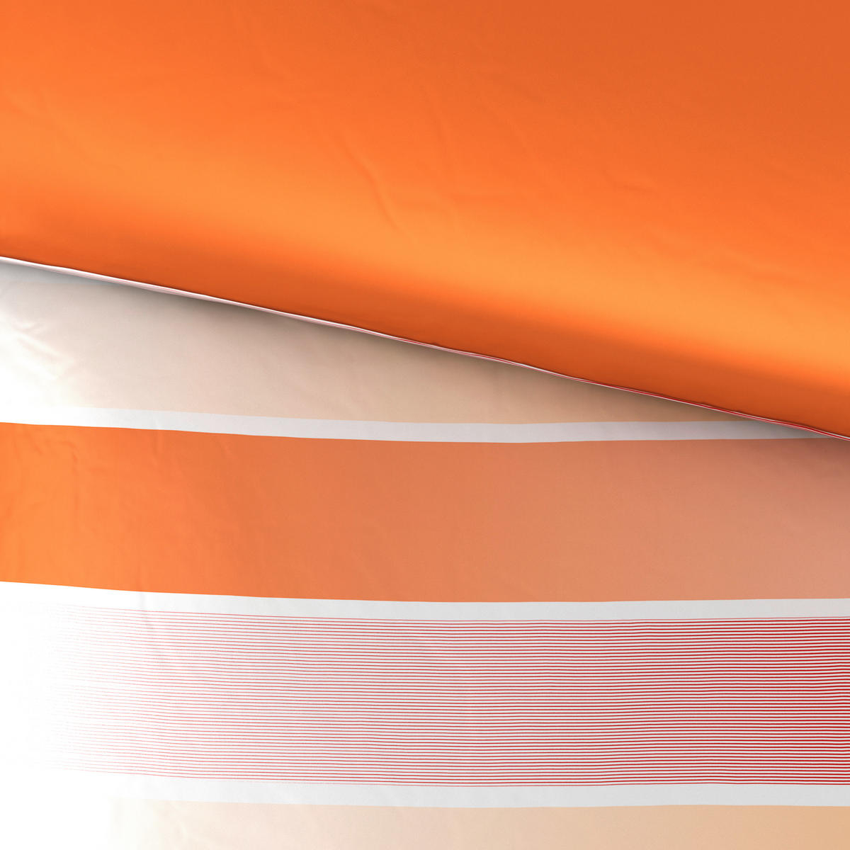 OBOJSTRANNÁ POSTEĽNÁ BIELIZEŇ, satén, terakota, 140/200 cm - terakota, Design, textil (140/200cm) - Novel