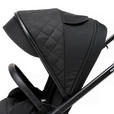 KINDERWAGENSET  - Schwarz, Basics, Textil/Metall - My Baby Lou