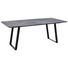 ESSTISCH in Kunststoff, Metall 180/100/76 cm - Dunkelgrau/Schwarz, Design, Kunststoff/Metall (180/100/76cm) - Dieter Knoll ESSTISCH in Kunststoff, Metall 180/100/76 cm - Dunkelgrau/Schwarz, Design, Kunststoff/Metall (180/100/76cm) - Dieter Knoll