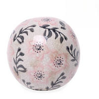 DEKOKUGEL - Schwarz/Naturfarben, LIFESTYLE, Keramik (13/12,5cm)