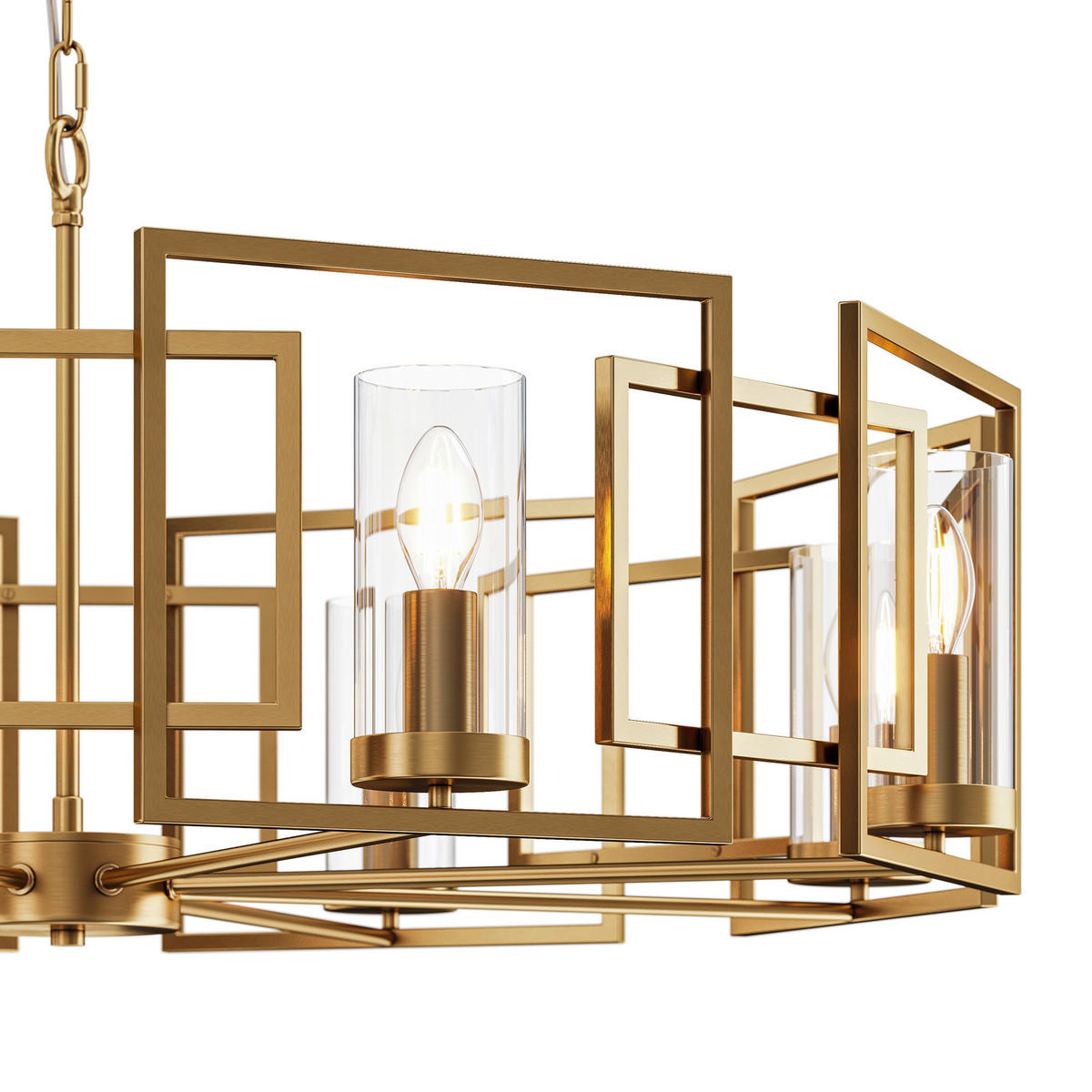 TAKKRONA 87,5/60,5/87,5 cm  - klar, Trend, metall/glas (87,5/60,5/87,5cm) - MAYTONI