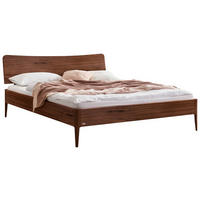 BETT 160/200 cm  in Nussbaumfarben  - Nussbaumfarben, KONVENTIONELL, Holz (160/200cm) - Hasena