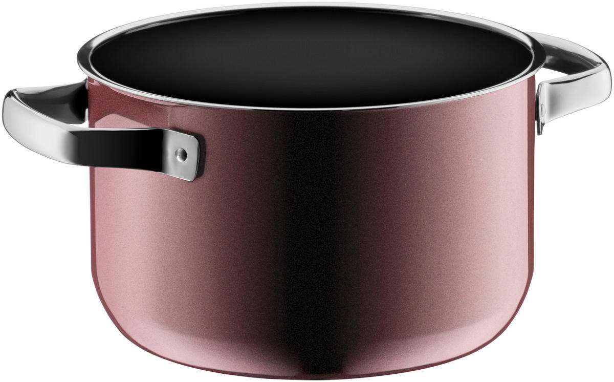 KOCHTOPFSET Fusiontec Mineral 4-teilig  - Rosa, Basics, Metall (60/30/33cm) - WMF