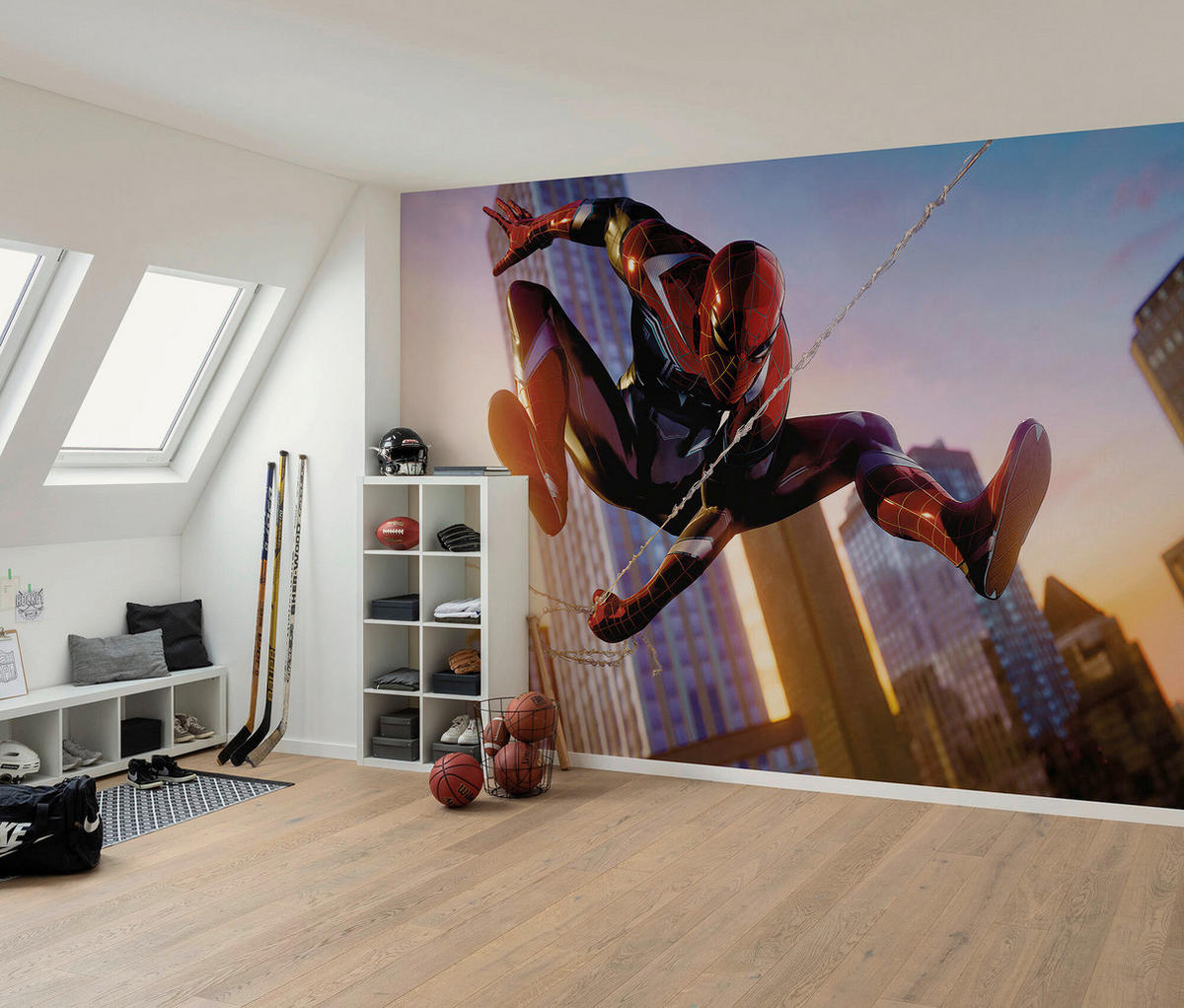 FOTOTAPETE - Naturfarben, Design, Textil (400/250cm) - Marvel